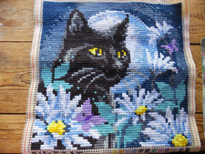 Vervaco Kreuzstich Katze in