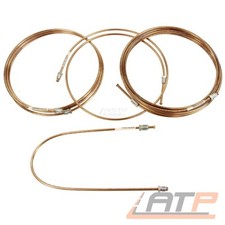 BREMSLEITUNG BREMSLEITUNGEN BREMSLEITUNGS SATZ 4-TEILIG FÜR BMW 3-ER E46