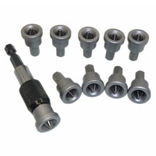 10 Stk Bit 25mm & 60 Mm Tiefenanschlag Trockenbau Schnellbauschrauben Rigips Bit