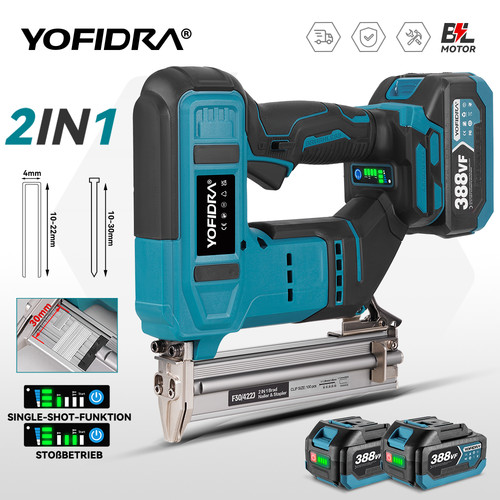 2in1 für makita akku tacker - makita,