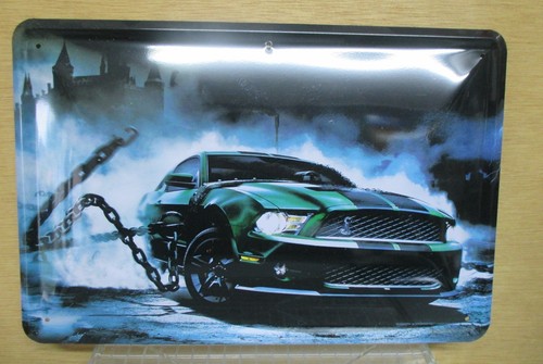Markenlos blechschild ford - blechschild,
