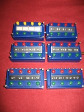 Märklin H0 analog  Stellpult / Schaltpult   5x 7072  - 1 x 7211- 6 Stück im Set