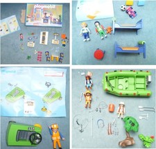 Playmobil Samml: Küche 3968; Kinderzimmer 3964; Kehrmasch 3790, Flußpiraten 3042