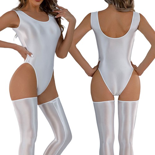 Damen glänzend satin - glänzend,