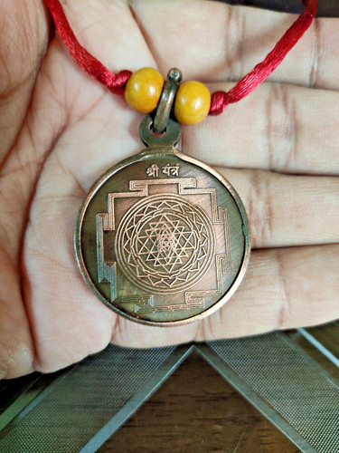 Shri yantra anhänger talisman - anhänger,