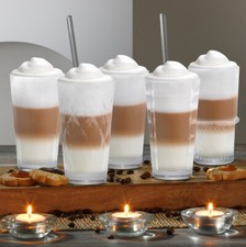 12 Kaffeegläser 370ml Latte