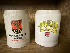 2x 0,5l Dinkelacker BIere