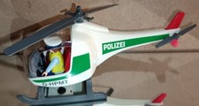 Playmobil 3908 Polizei - Helikopter Hubschrauber vintage top