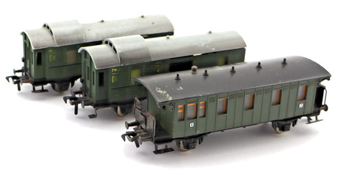 Fleischmann 1404 1405 - h0, 3x