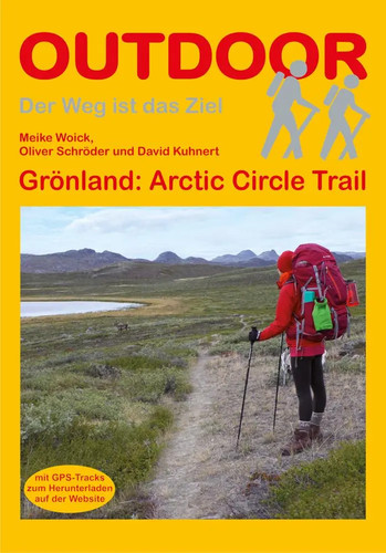 Grönland arctic circle - circle, trail