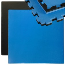 Steckmatte Puzzlematte Bodenschutz Sport Judo Matte 90x90cm Wendematte 25mm dick