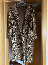 Ozelot- pelzmantel sehr schön