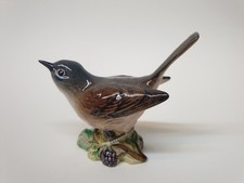 Porzellan Vogel Figur - Beswick England - Handarbeit - Nr. 2106 – Grasmücke