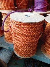 Rot und Gelb Kordel Geflecht 100m R,5460