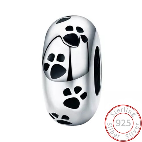 Charms anhänger pfote hund - charms,