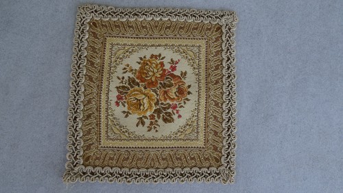 Vintage brokatdeckchen mit - vintage,