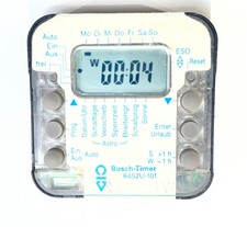Busch Jaeger 6452U-101 Rollladen Astro Timer Steck Schaltmodul ohne UP Netzteil