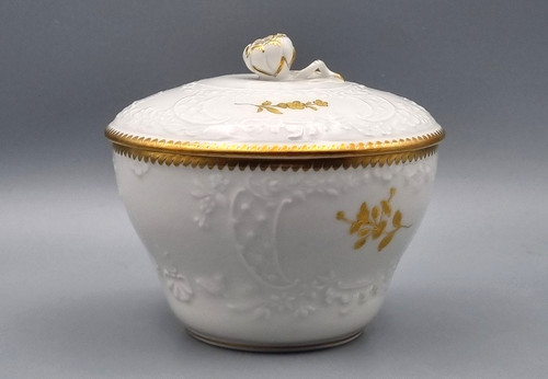 Meissen porzellan deckeldose - meissen,