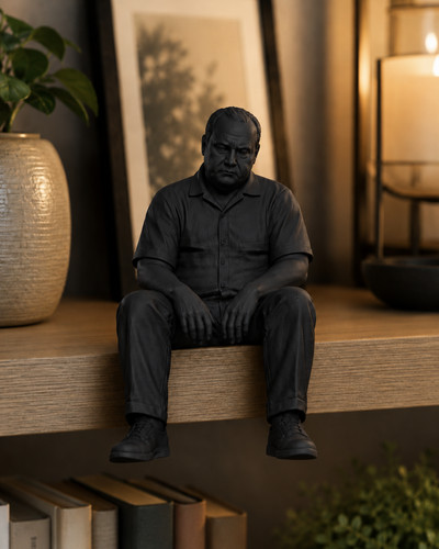 Tony sopran regal sitter figur - sitter,