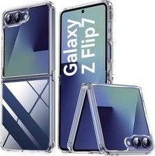 Hülle für Samsung Galaxy Z Flip 7 5G Silikon Schutzhülle TPU Tasche Klar Slim