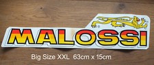 XL Big Size Sticker Aufkleber Malossi Racing Moto Tuning Mopeds Scooters Roller