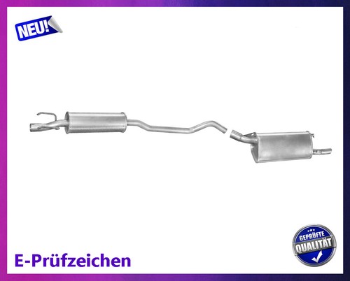 Auspuffanlage für opel corsa - auspuffanlage,