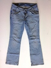 Lee Leola Jeans Hose Hellblau Stonewashed W29 L31