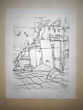 Eduard Bargheer "Inselfrühe", 1967, Radierung, signiert