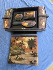Alte asiatische lackschatulle - asiatische,