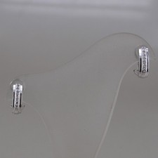 Ohrclips in 585/14k Weissgold