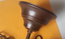 Vintage Lampe, Ersatzteile dazu wie Baldachin Kette Fassung Schalter etc.