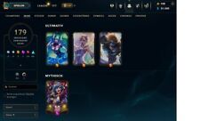 Lol account ALL Champs, 179