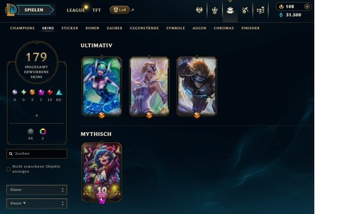 Lol account all - lol, champs,