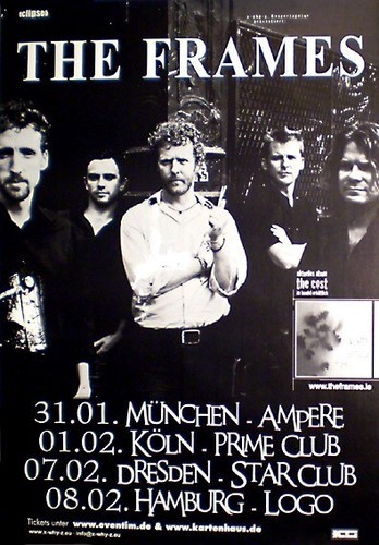 The frames konzertplakat von - the,