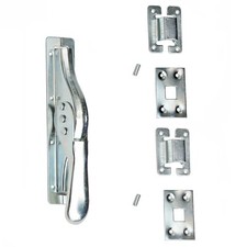 Tortreibriegel Torverschluss Türtreibriegel Silber Verzinkt