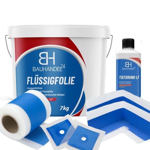 Flüssigfolie set dichtband - set,