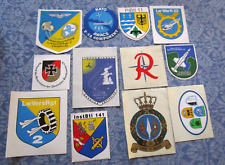 12 Aufkleber Verbandsabzeichen Abzeichen Bundeswehr/ Nato
