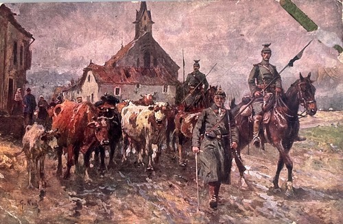 Weltkrieg karte motiv - 1.,