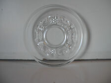 Glas-Teller klein mit Verzierung