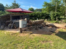 mobiles Sägewerk für Kettensäge