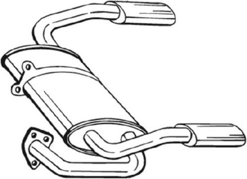 Bosal endschalldämpfer - bosal,