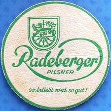 Alter Bierdeckel VK Radeberger