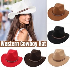 Western Cowboyhut Polyester Jazz Hut für Männer Frauen Upside Down Zylinderhut