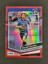 2023-24 Panini Donruss Soccer, Kazuki Kozuka, /299 Red Prizm Optic, Suwon