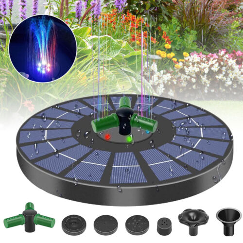 Solar springbrunnen teichpumpe - solar,