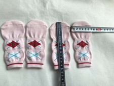  3XL Hunde Socken 4erSet Leckschutz Kratzen Antirutsch Pfotenschutz rosa klkxde