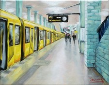Berlin bild öl gemälde - gemälde, kunst