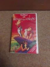Disney Der König der Löwen - VHS Film mit Zubehör 
