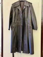 DDR Ledermantel Nikator VEB