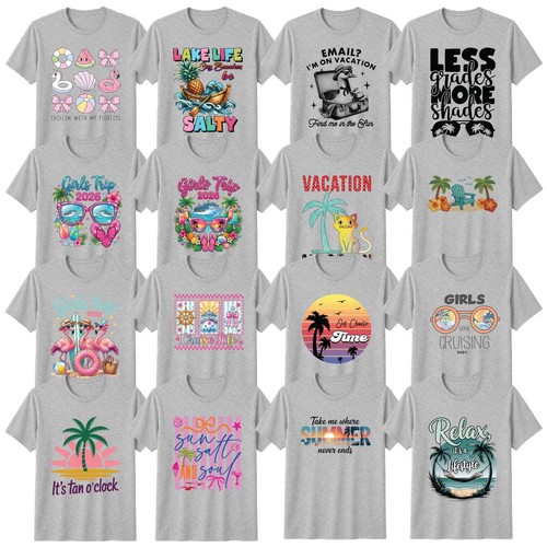 Retro urlaub shirt - retro,